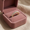 Round Brilliant-Cut Lab Diamond Eternity Ring in 14K Yellow Gold