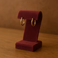 Classic Yellow Gold Hoop Earrings