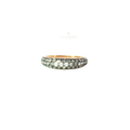 Rose Gold Diamond Pavé Dome Band Ring
