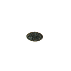 18K Rose Gold Oval Black Diamond Upside Down Pinky Ring