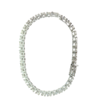 Round Brilliant Cut Diamond Tennis Bracelet in 18K White Gold