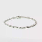 Classic Diamond Tennis Bracelet in 18K White Gold