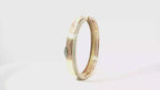 18K Rose Gold Diamond Bangle