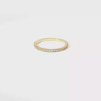 Classic Diamond Eternity Band in Yellow Gold